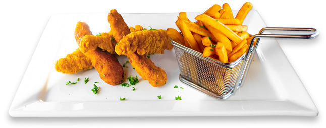 Chicken Fingers and Fries 3 PCS