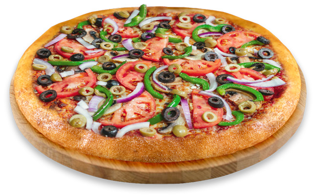 Geo's Vegetarian Pizza