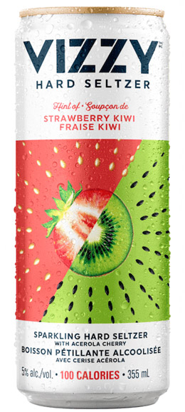Vizzy Hard Seltzer Strawberry Kiwi